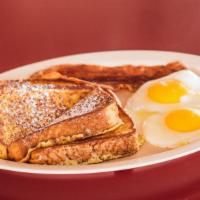 2 Eggs And 2 French Toast Special · 2 bacon or 2 sausage.