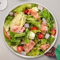 Garden Salad Of Greatness · (Vegetarian) Romaine lettuce, salami, black olives, pepperoncinis, cherry tomatoes, cucumber...