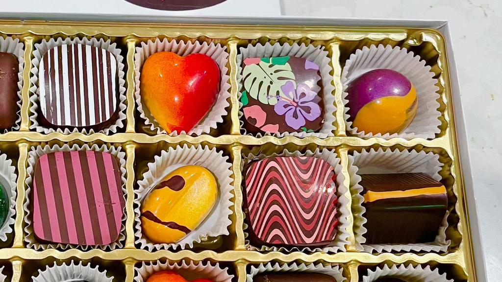 Box Of 8 Fine Chocolates · If you would like multiples of a certain flavor and/or combination, please indicate the quantity of each in the Special Instructions.