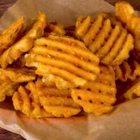 Waffle Fries · Add additional seasoning for an addition charge.