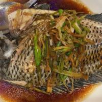 Steamed Tilapia Fish · 