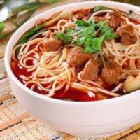 Beef Brisket Noodle Soup · Mild Spicy