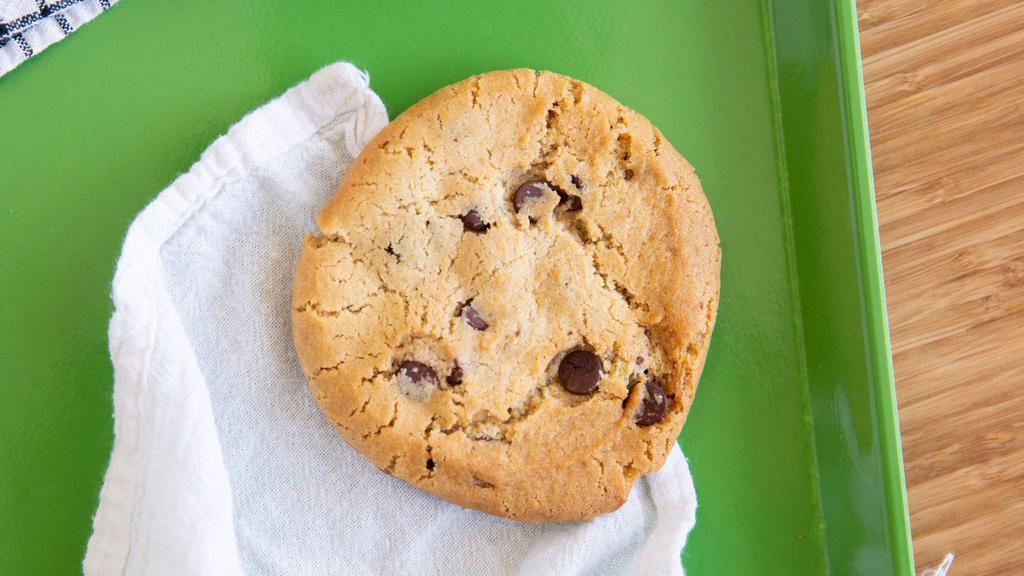 Chocolate Chip Cookie · Classic chocolate chip cookie sweetened with evaporated cane juice.