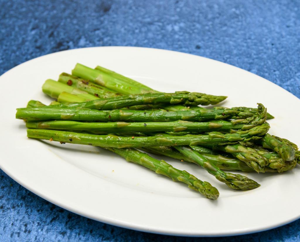 Roasted Asparagus · Gluten sensitive & vegetarian.