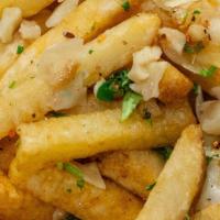 Truffle French Fries · Topped with Parmesan Cheese and Parsley