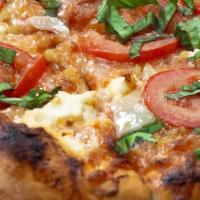 Fresh Tomato & Garlic · Marinara Sauce, Ricotta, Mozzarella & Fresh Basil