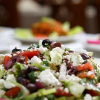 The Great Greek Salad · . Large Greek salad mixed with lettuce. A la carte.