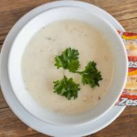 Clam Chowder (Large) 12Oz. · Add charge for fried clams.