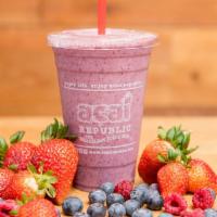 The Berry Best Smoothie · Strawberry, blueberry, raspberry, milk and honey.