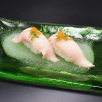 Hamachi (Yellow Tail) Sushi · 
