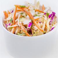 Mammy'S Coleslaw · Hand-cut slaw with fresh cilantro and whole grain mustard and cider dressing.