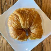 Butter Croissant · Flaky and thick buttery goodness.