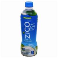 Coconut Water By Zico · Non GMO, all natural 100% coconut water 16.9 fl oz 500 ml.