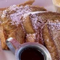 C-182 French Toast · 2 eggs & choice of bacon, sausage, or ham