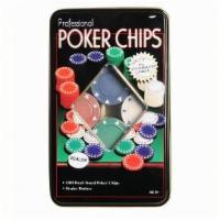 Professional Poker Chips Set · 100 Dual -Toned Poker Chips
Dealer Button