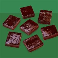 Double Fudge Brownie · A quarter pound double fudge Chocolate brownie with chocolate chips