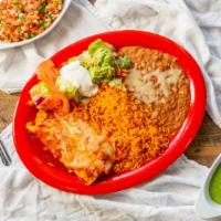 Enchiladas Plate · 
