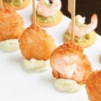 Shrimp Pops · Golden Fried Crispy Shrimp Pops! add any dipping sauce to your desired