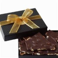 1/2 Lb Dark Chocolate Almond Bark Box · Our potentially habit-forming dark chocolate salted almond bark is handmade and is an all-ti...