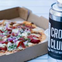 Pizza & Crowler Deal · Choose your Pizza and 32oz Crowler