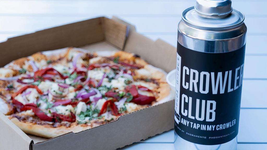 Pizza & Crowler Deal · Choose your Pizza and 32oz Crowler