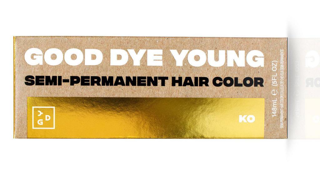 Semi-Permanent Hair Dye Ko (Gold) 5 Oz · Knock out and rock out! This bold gold will be sure to make heads roll.