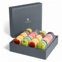 Premium Box Of (24) Macarons · 12 delicious flavors (2 each) to satisfy any dessert lover's sweet tooth. Great for gift-giv...