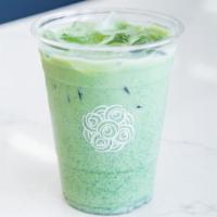 Iced Matcha Latte · 16 oz. An iced tea latte made with premium organic matcha powder and milk. Whole, almond or ...
