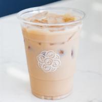Iced Chai Tea Latte · 16 oz. An iced tea latte made with our in-house chai concentrate topped with milk. Whole, al...
