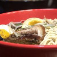 #3. My Premium Soy Sauce Ramen · Japanese old-fashioned broth made traditionally with soy sauce, pork, and chicken. Highly re...
