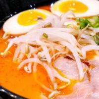 #5. Red - Original · Our secret family recipe tonkotsu broth with a dollop of spicy miso.
