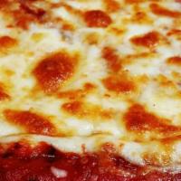 Cheese Lovers Pizza · Pizza sauce, feta, Parmesan and mozzarella cheese.