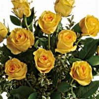 One Dozen Yellow Roses · One dozen yellow roses that will win your Mom's heart! Nothing is better than flowers for Mom.