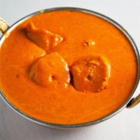 Chicken Tikka Masala · Charcoal roasted boneless chicken cubes cooked with herbs and spices in a special creamy sau...