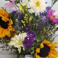 Mixed Seasonal Floral  Bouquet · All our flowers are grown on our farm, and picked when you order so you get the freshest flo...