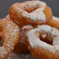Mini-Donuts · Our famous mini-donuts served all day.