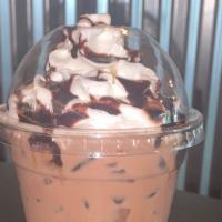 Caffe Mocha · Chocolate espresso with steamed milk.