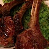 Costolette Di Agnello Al Barolo · Australian lamb loin chops, barolo wine, balsamic herb sauce, fresh herbs. Served with roast...