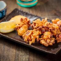 Fried Baby Octopus · Fried baby octopus served with spicy mayo