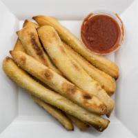 Bread Stix Combo · Eight sticks of freshly baked garlic bread topped with garlic butter and Parmesan cheese wit...