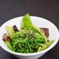 Small Seaweed Salad · Baby mix greens, seaweed, chili, sesame seeds