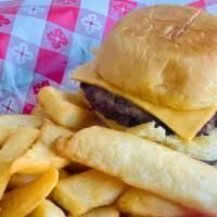 Cheese Burger · Slider, beef patty, Cheese