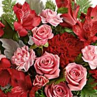 Teleflora'S Playfully Pink Bouquet · New. Make that special someone smile with this beloved bouquet! Playful pink roses and radia...