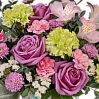 Teleflora'S Irresistible Iridescence Bouquet · New. Mom won't be able to resist the charm of this cheerful rose bouquet and its stunning, s...