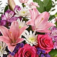 Teleflora'S Lavishly Lavender Bouquet · New. Can't whisk mom off to Paris this Mother's Day? Do the next best thing: surprise her wi...