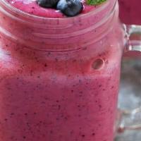 Wild Berries Blast Vampy Smoothie  · Real fruit base Mix Berries Smoothie