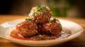 Boscoso Meatballs · 3 of our famous homemade meatballs with pork and beef. Topped with marinara, grated mozzarel...