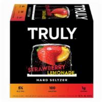 6 Pack Truly Hard Seltzer- Strawberry Lemonade (12 Fl Oz) · 5% alcohol
