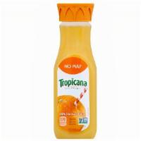 Tropicana Orange Juice No Pulp (12 Fl Oz) · 