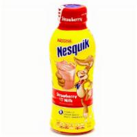 Nesquik Strawberry Milk (14 Fl Oz) · 14g Protein